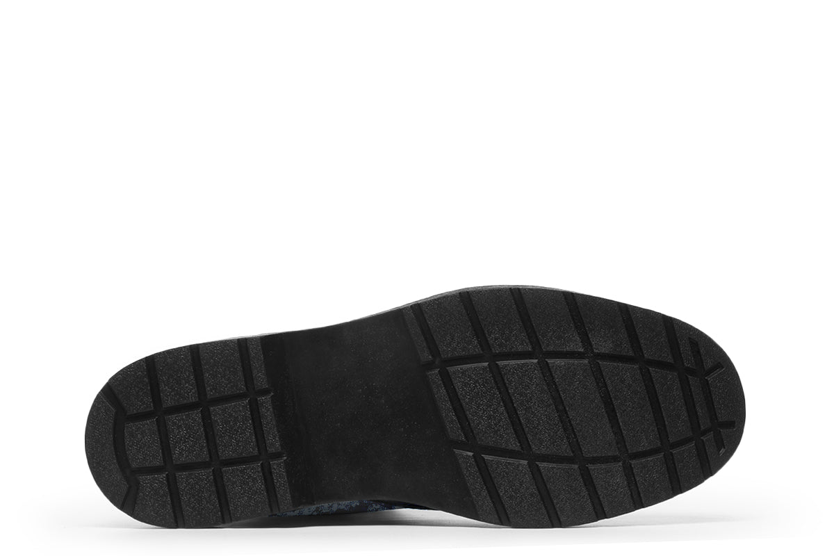 Blue Grung Words Boots