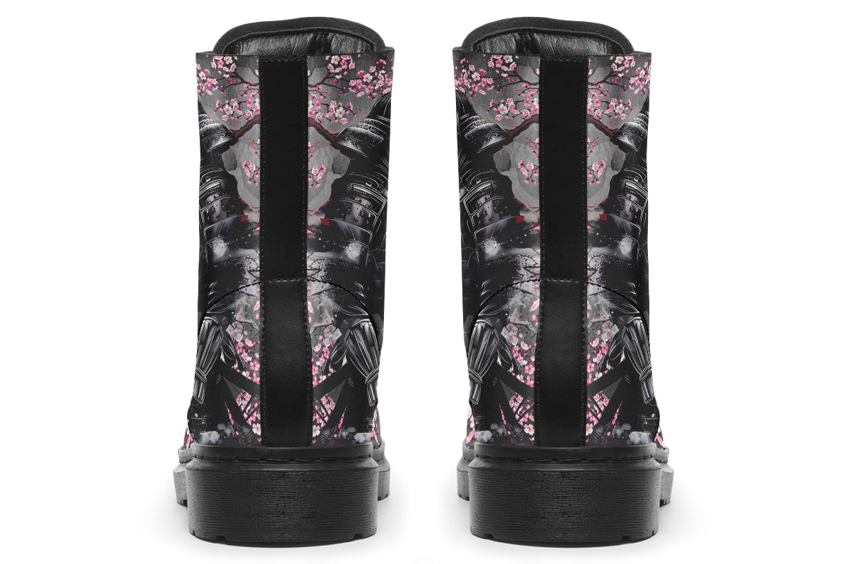 Dark Samurai Soldier Boots