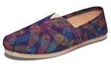 Colorful Line Feathers Casual