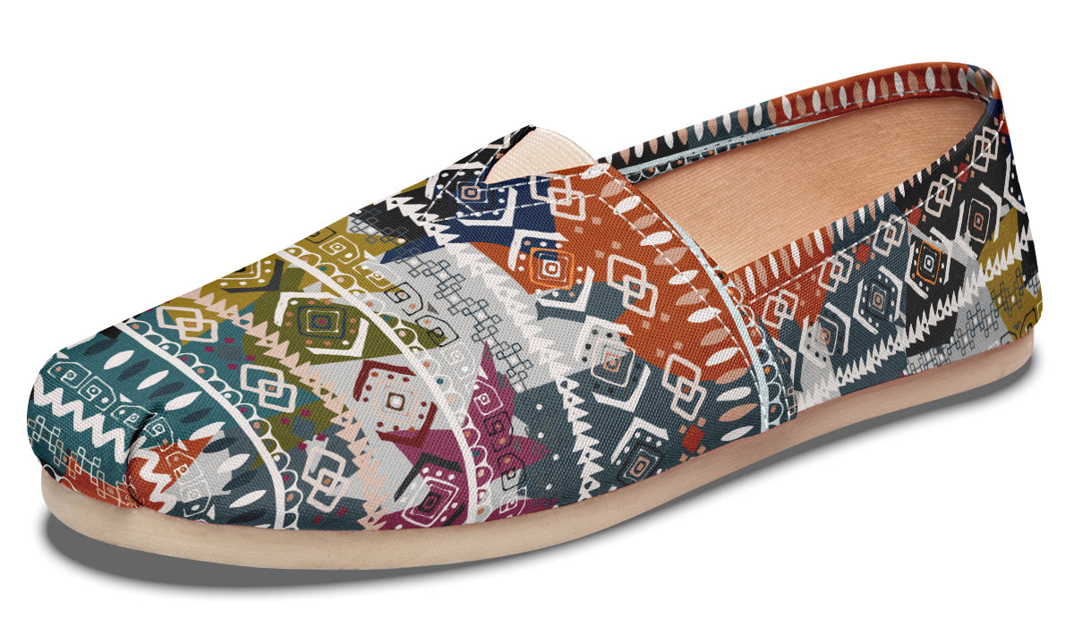 Grunge Ethnic Print Casual
