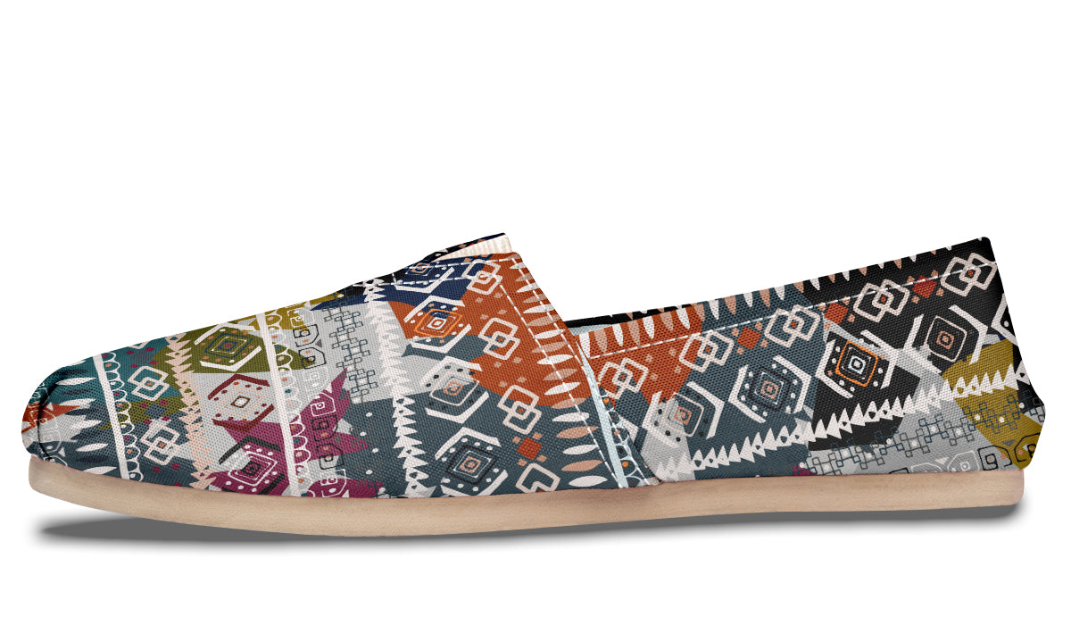 Grunge Ethnic Print Casual