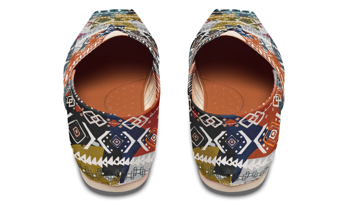 Grunge Ethnic Print Casual