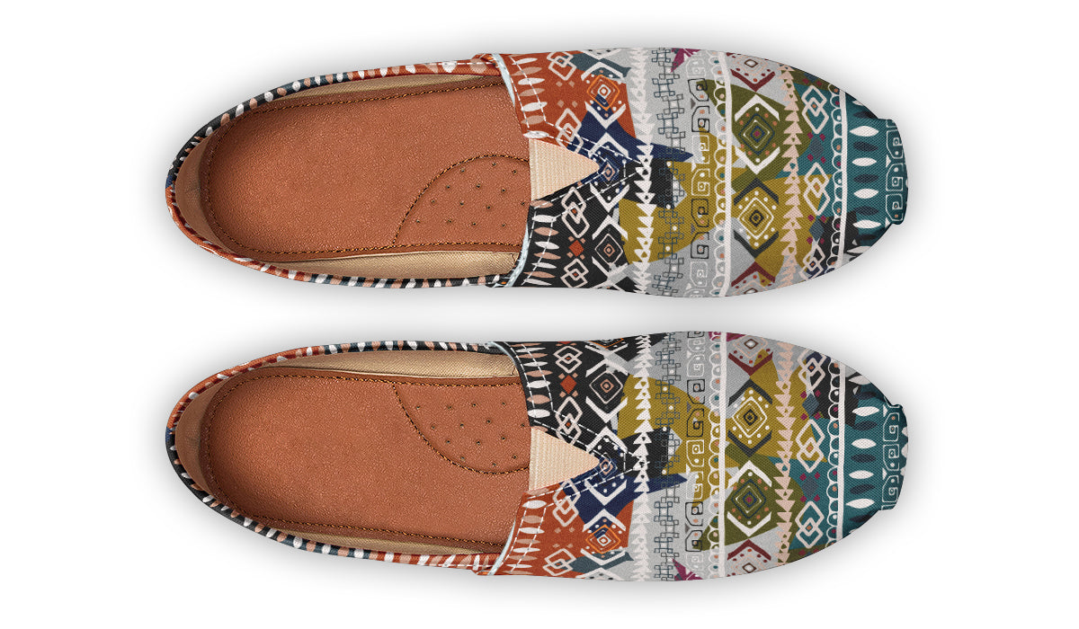 Grunge Ethnic Print Casual