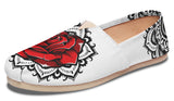 Red Rose Black Mandala Casual