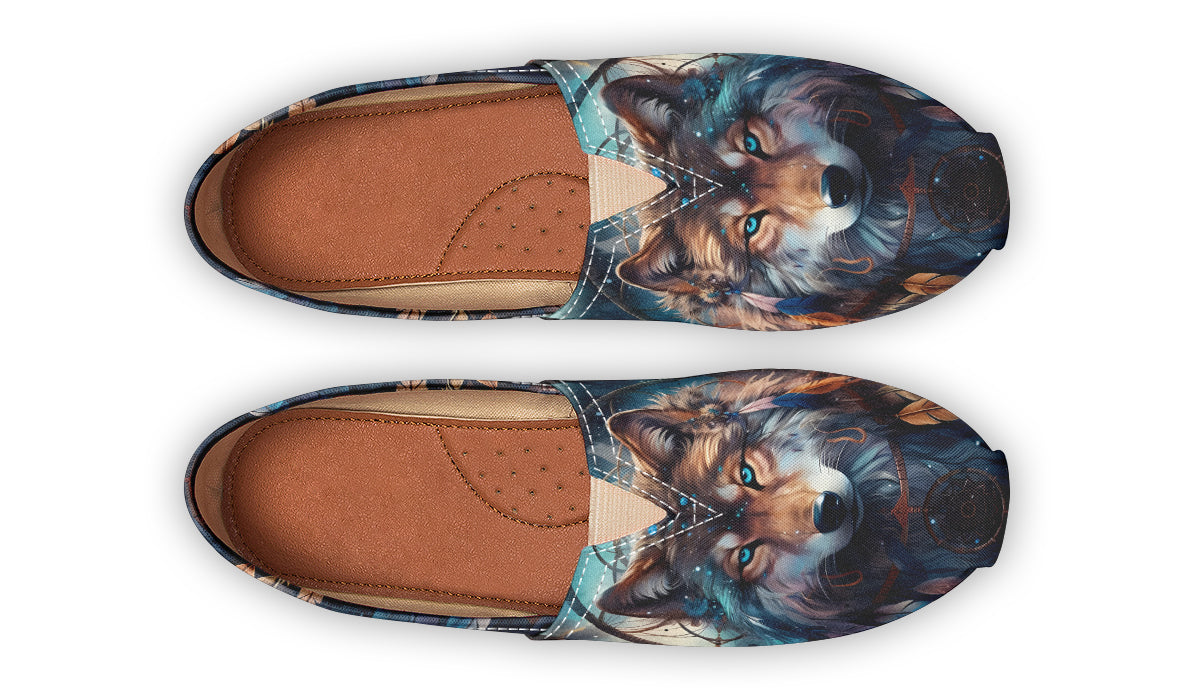 Spiritual Wolf Dreamcatcher Casual