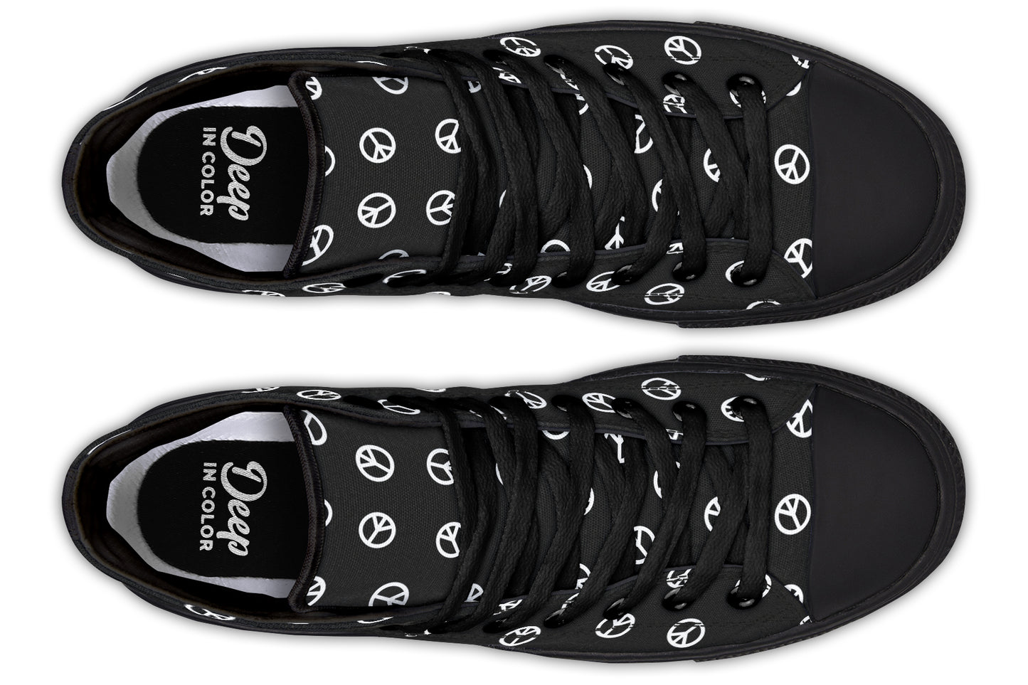 Black Peace Hightops