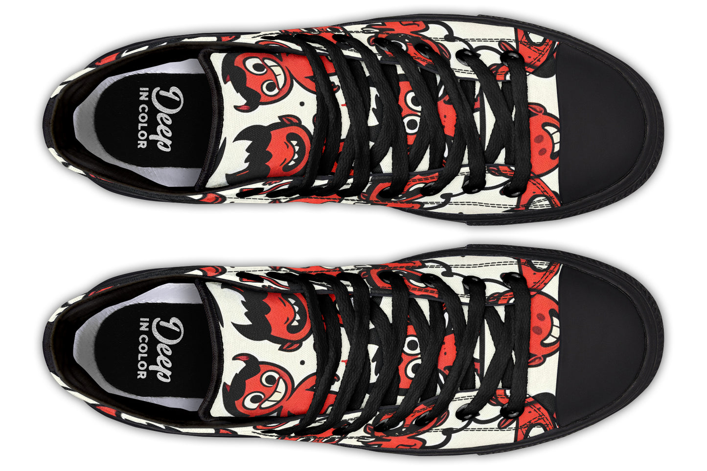 Cartoon Devils Hightops