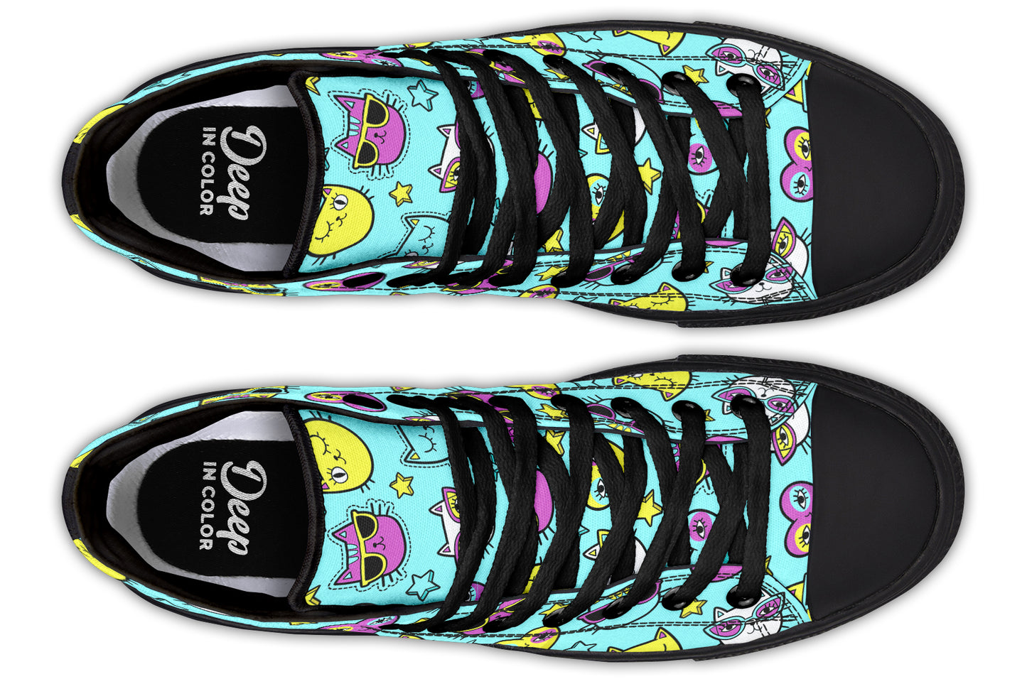 Cats Hearts Hightops