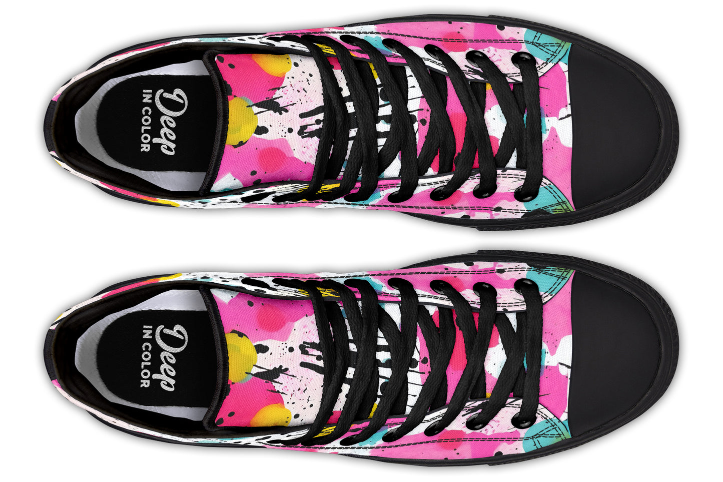 Coloful Splatters Hightops