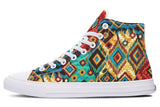 Colorful Ethnic Tribal Hightops