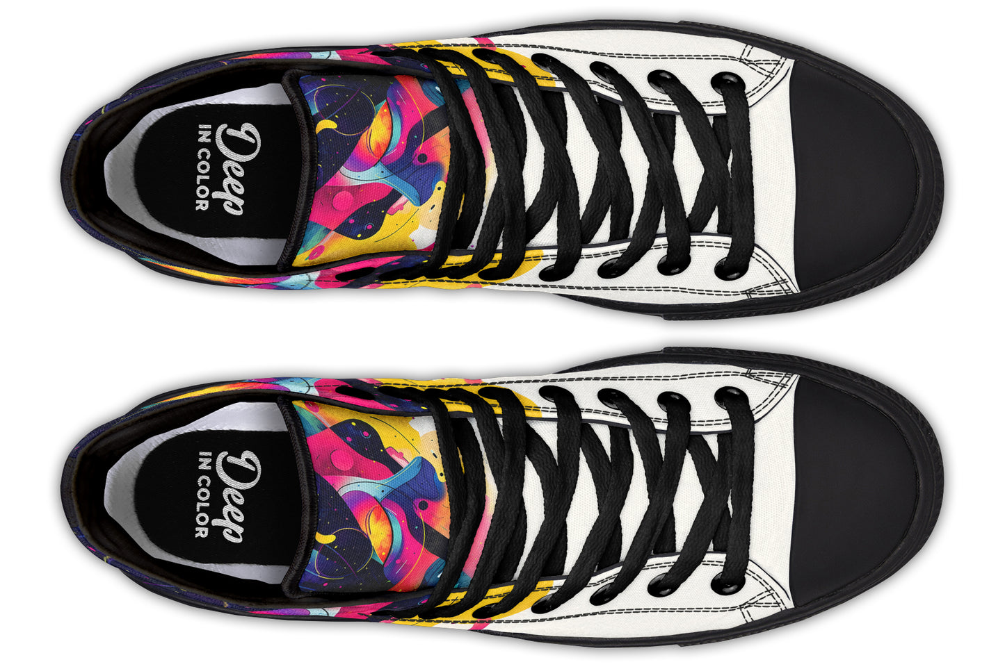 Colorful Face Hightops