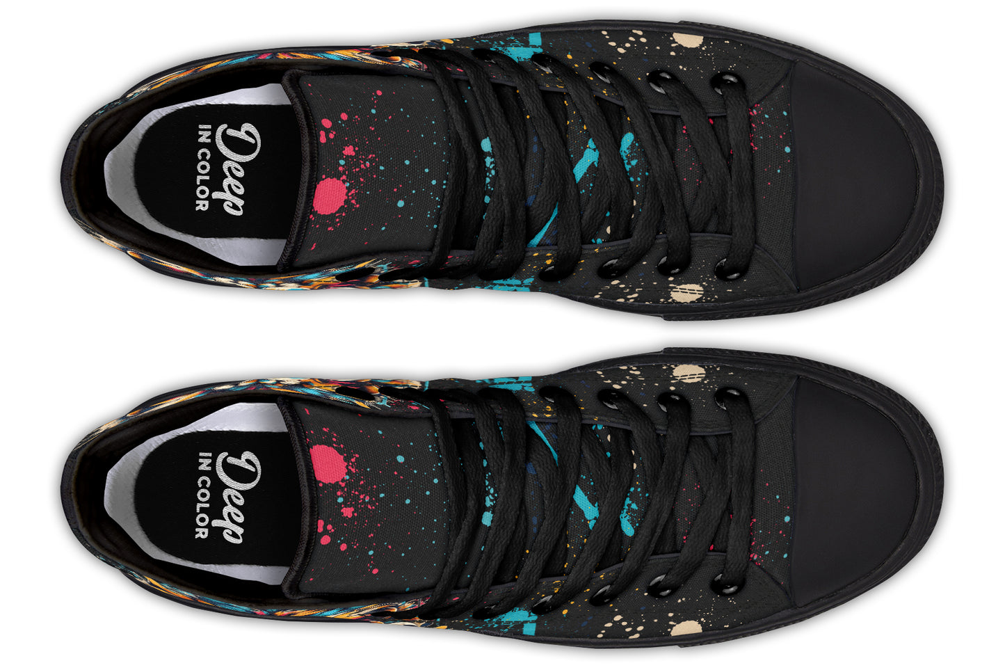 Colorful Lion High Tops