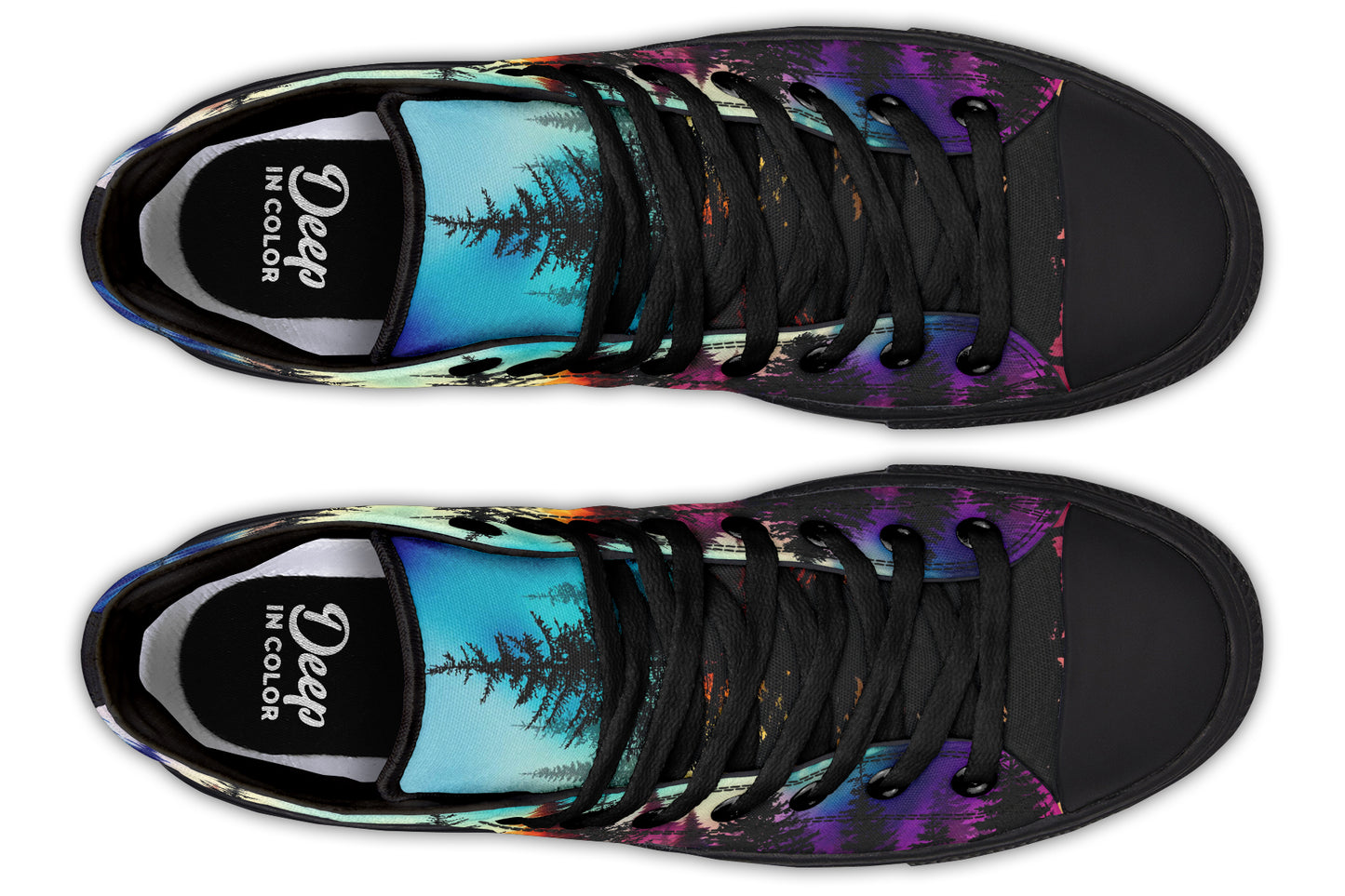 Colors Pine Trees Hightop