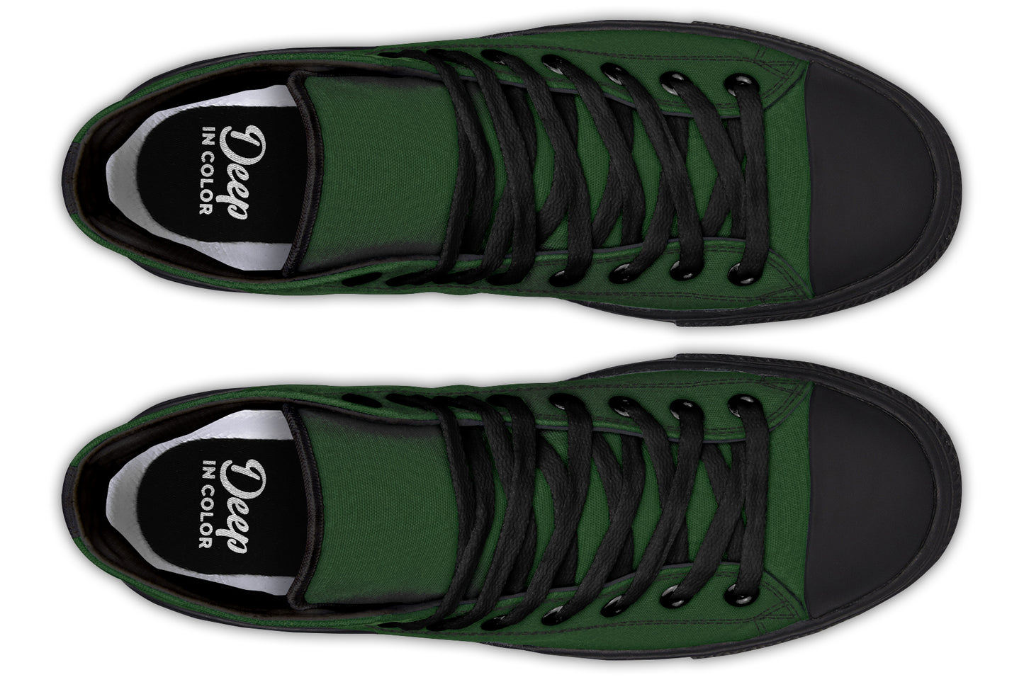 Dark Green Hightops
