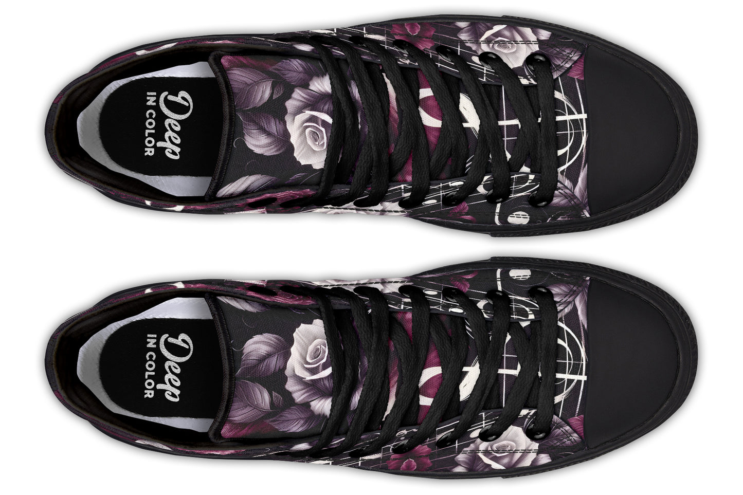 Dark Musical High Tops