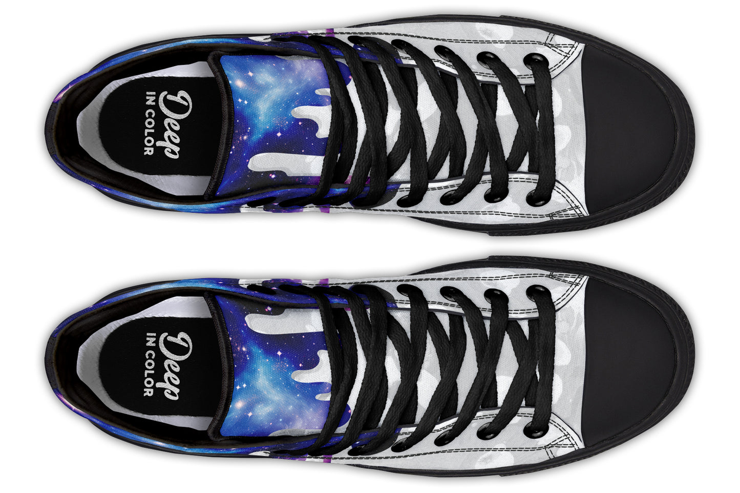 Dripping Galaxy High Tops