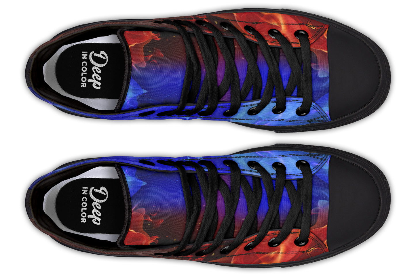 Fire And Ice High Tops