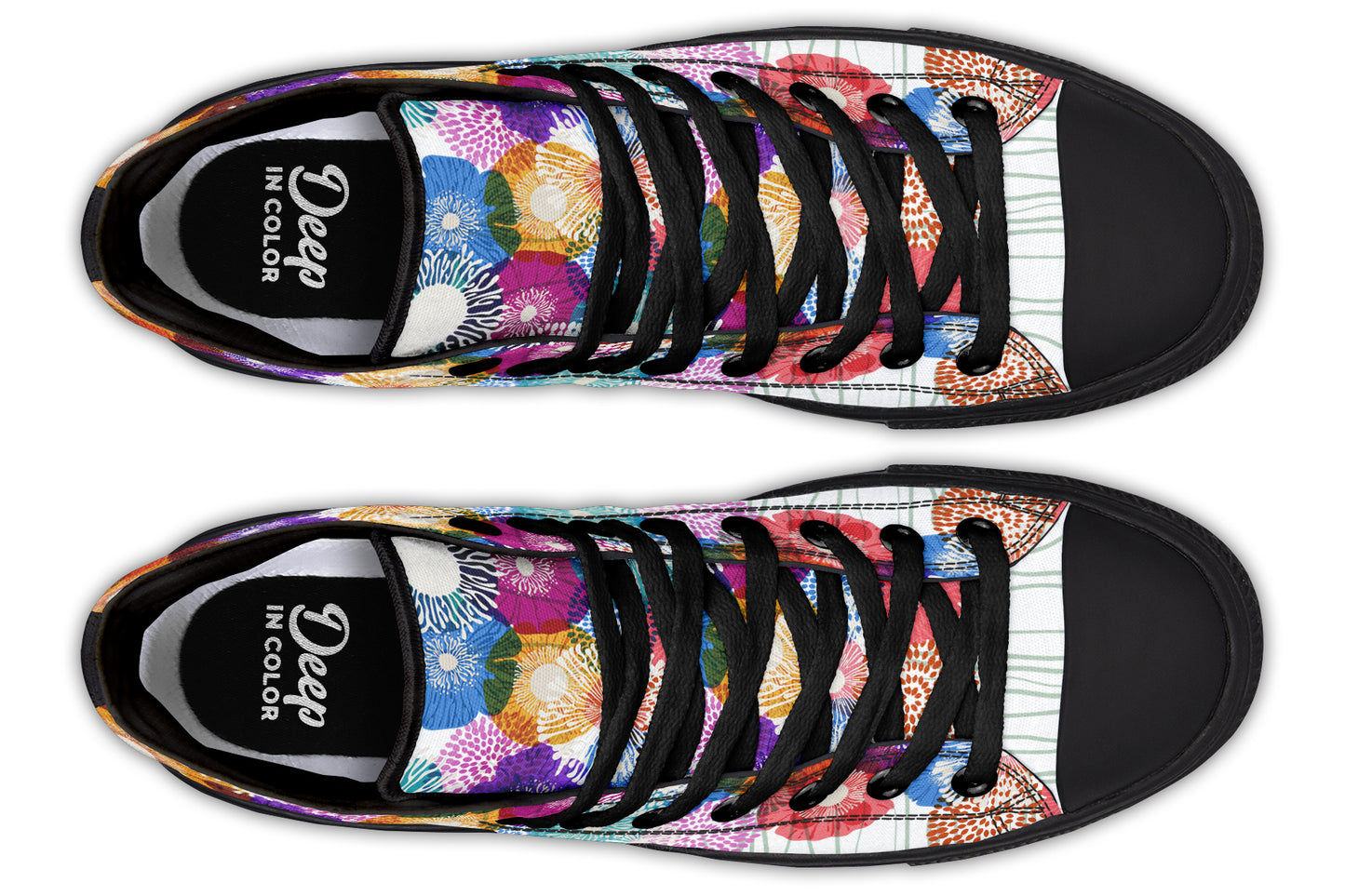 Flower Prints Hightops
