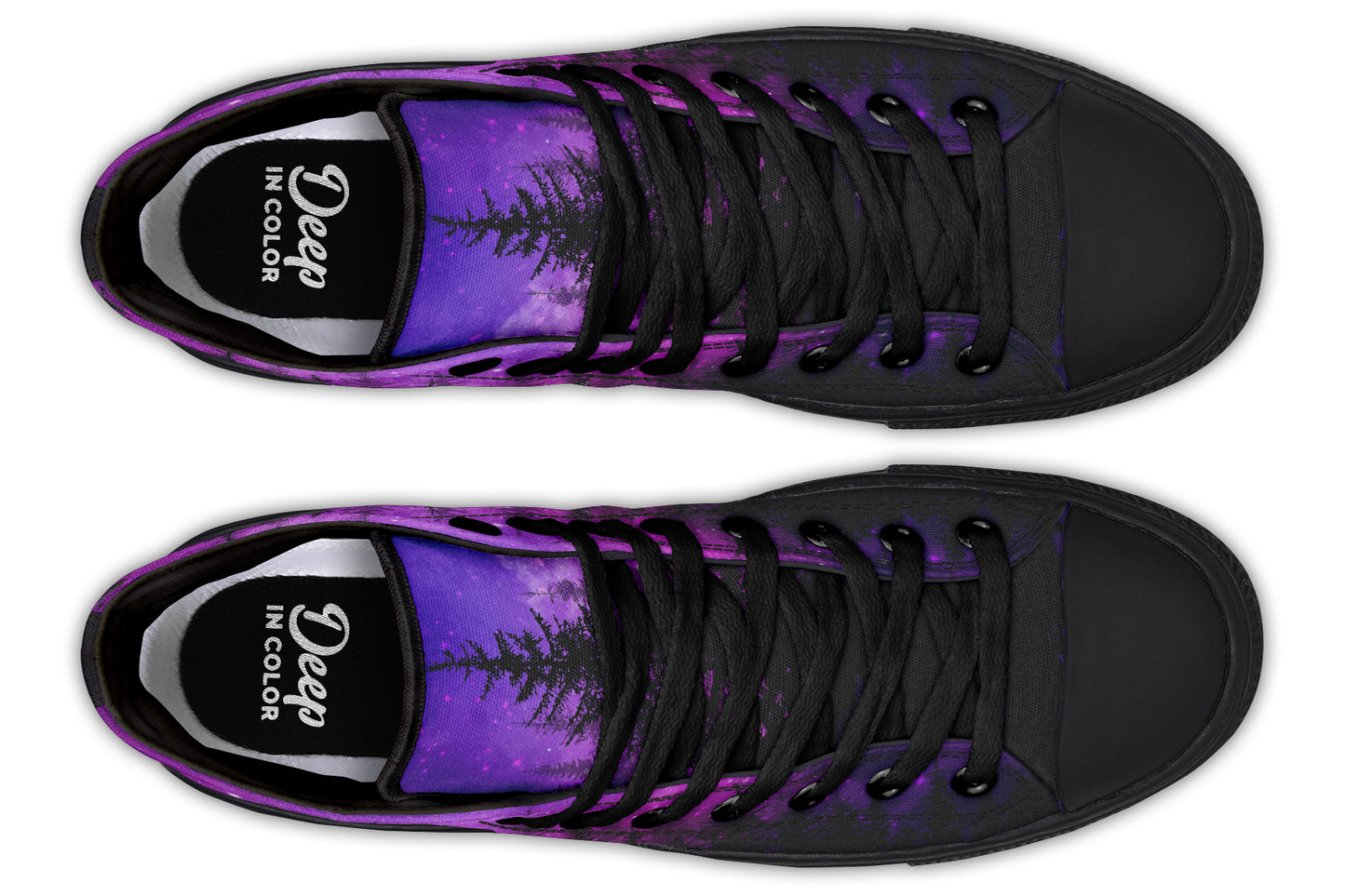 Forest Purple Sky Hightops