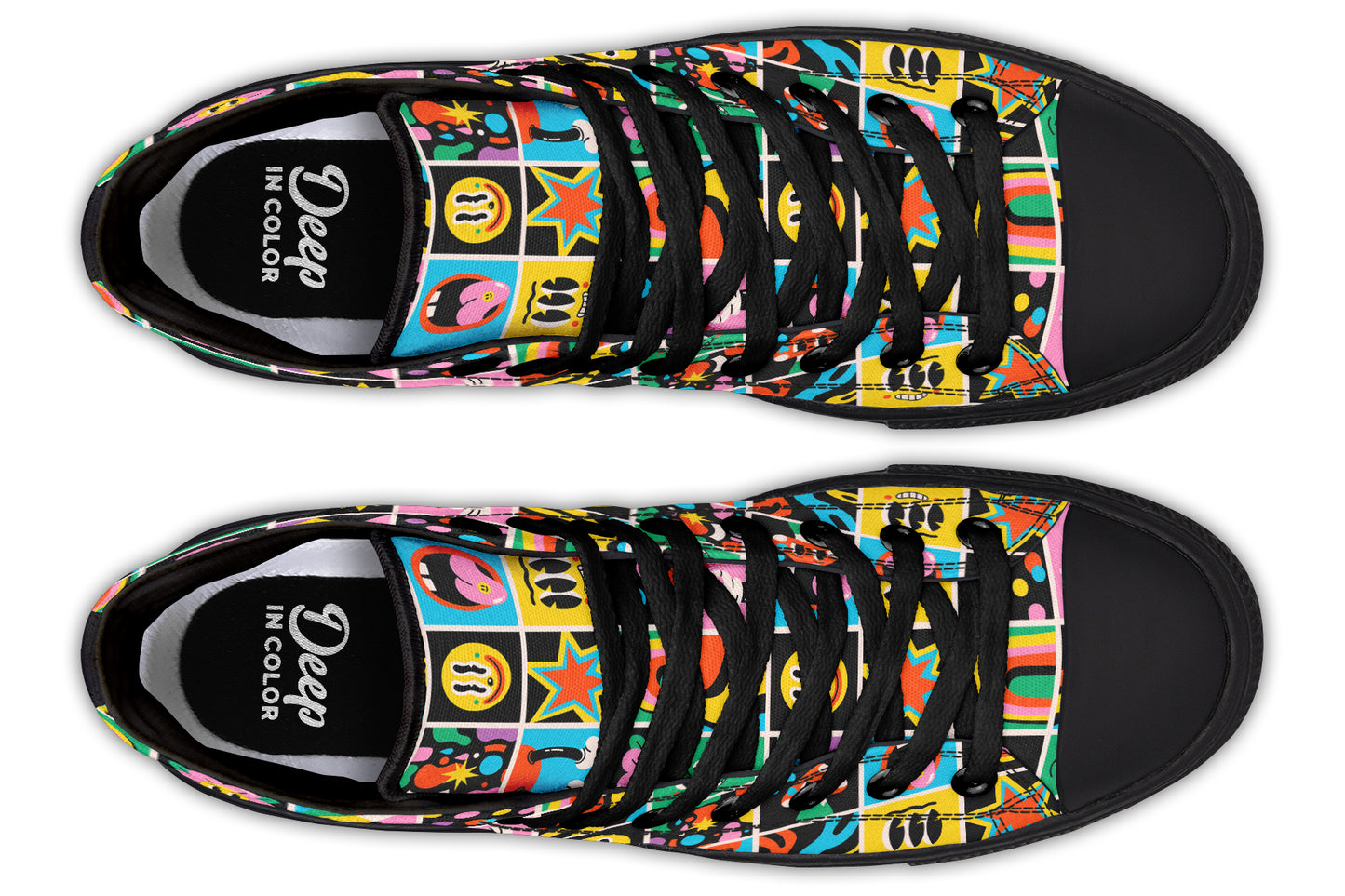 Funny Characters High Tops