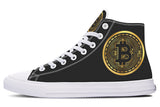 Gold Bitcoin Hightops