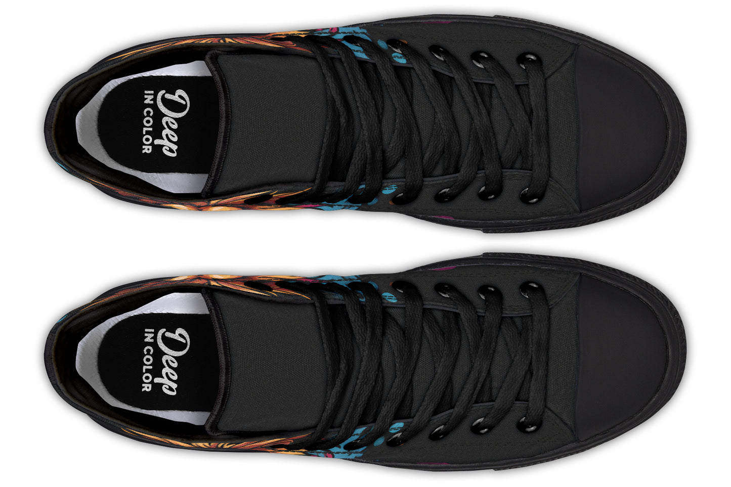 Graffiti Lion High Tops