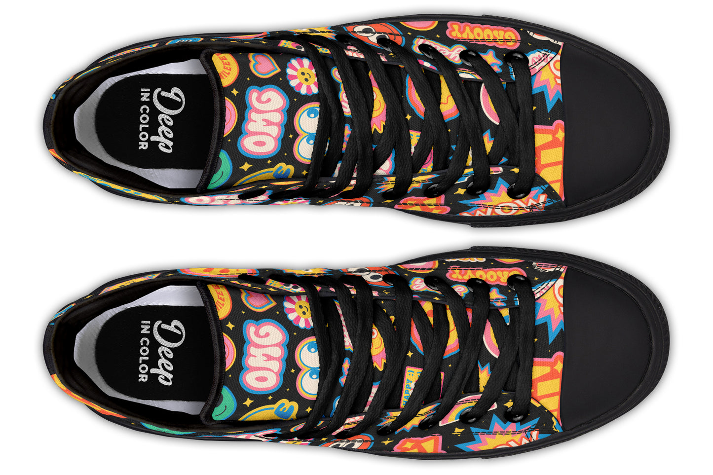 Groovy Patches Hightops