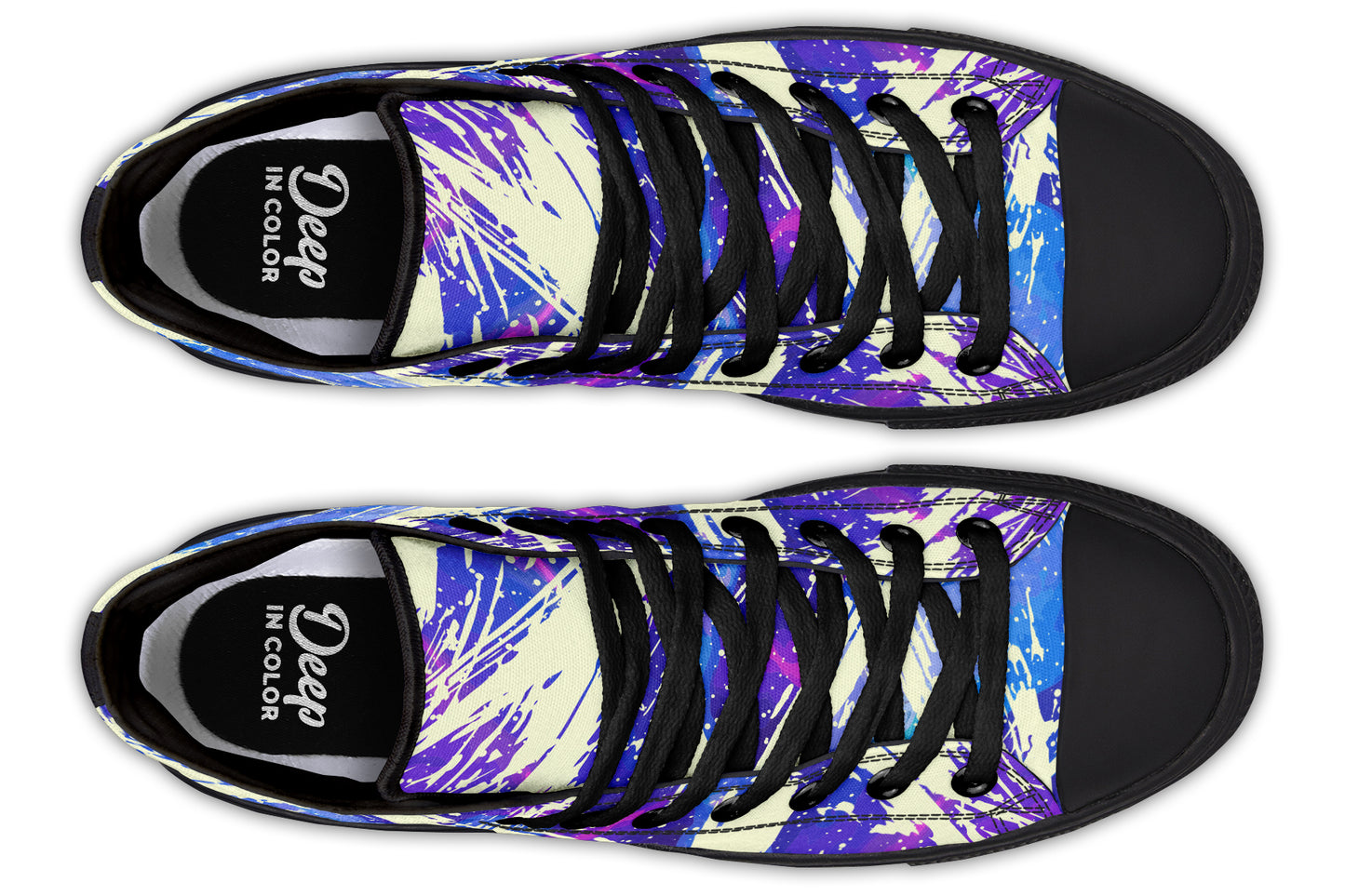 Grunge Purple Hightops