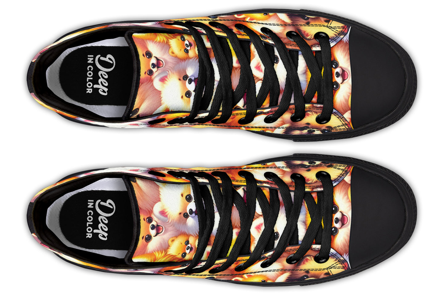 Happy Pompom High Tops