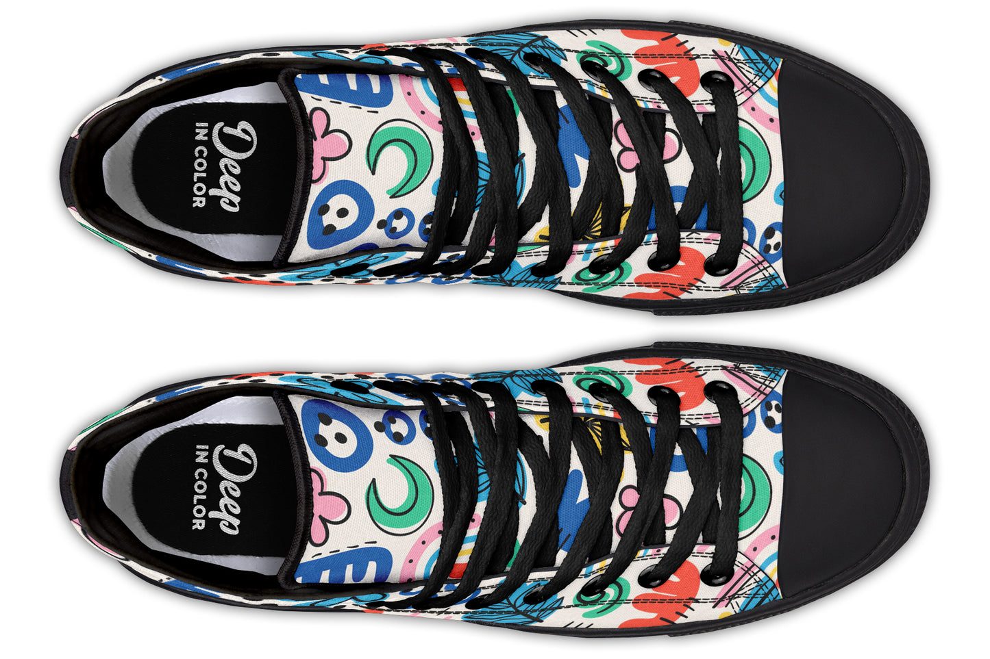 Happy Shapes High Tops