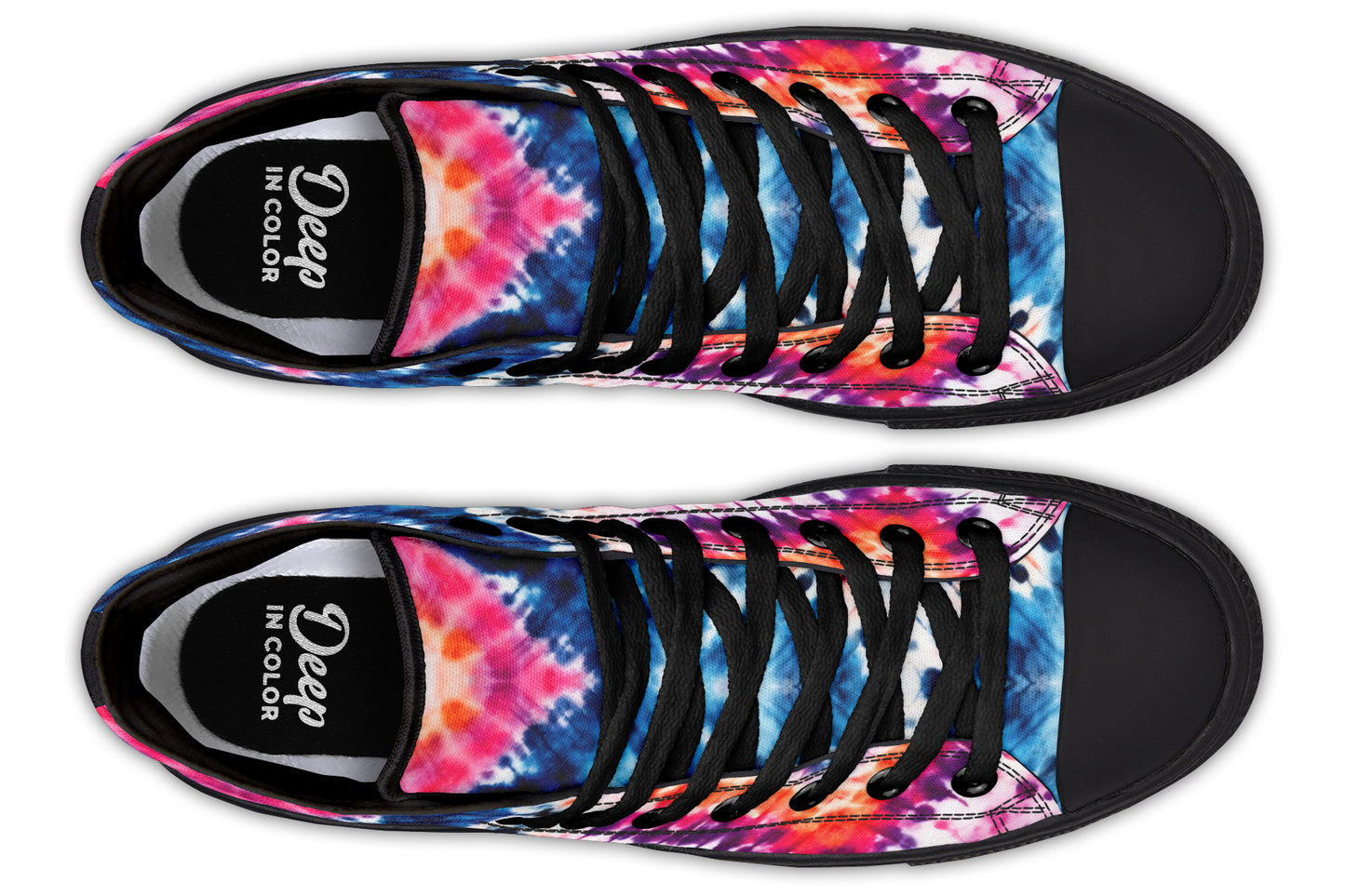 Happy Tie Dye Hightops