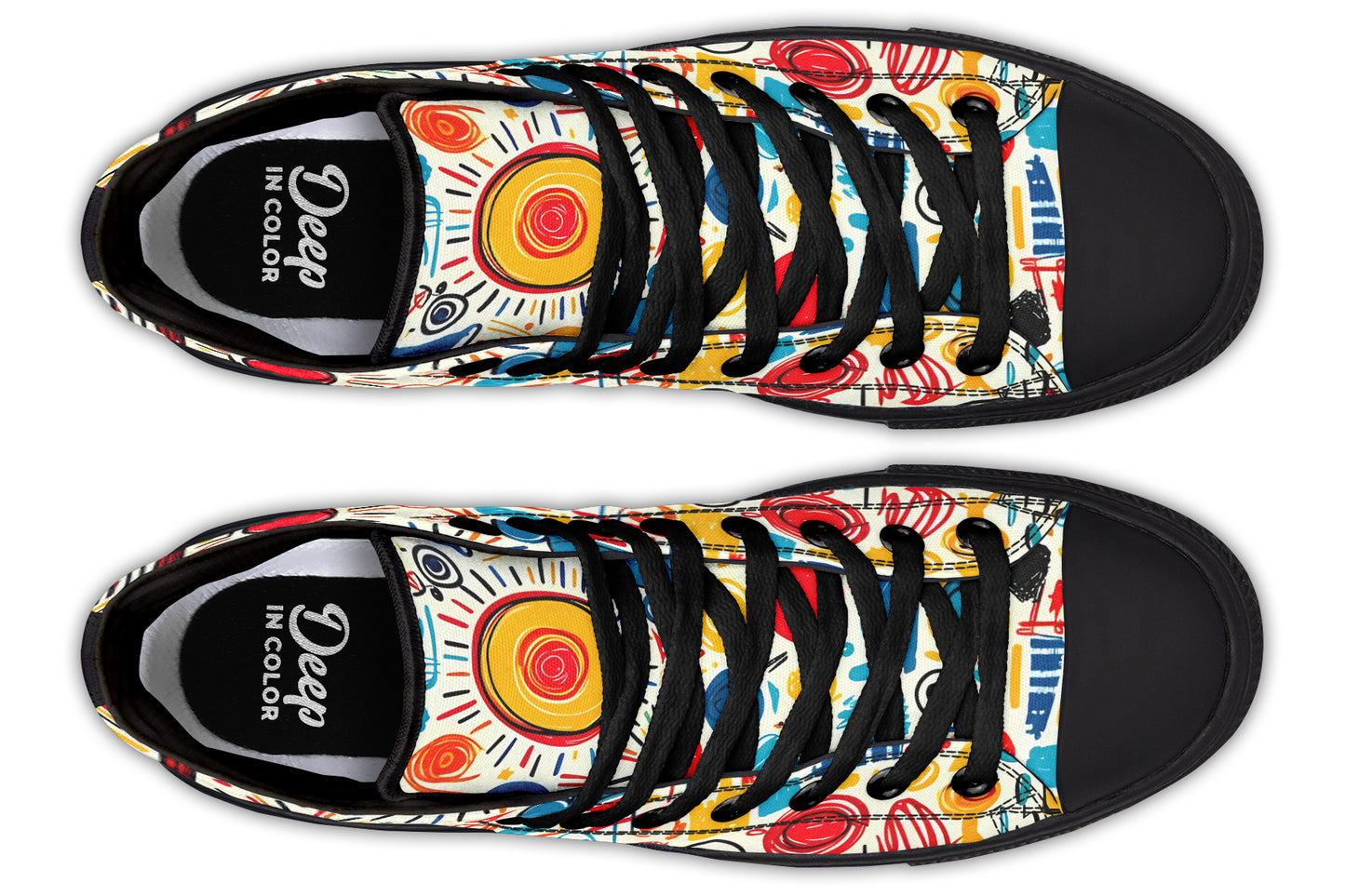 Kids Drawing High Tops