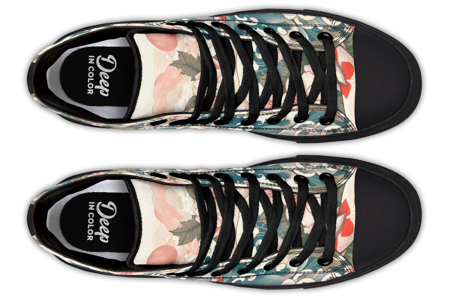 Koi Fish High Tops