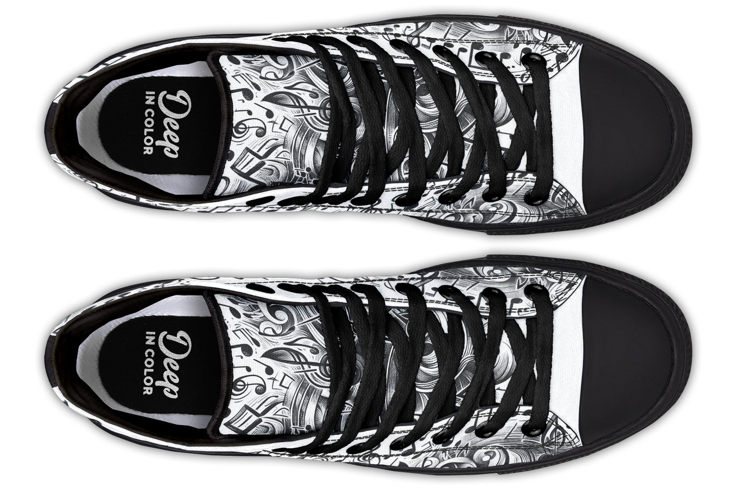 Music Notes Hightops