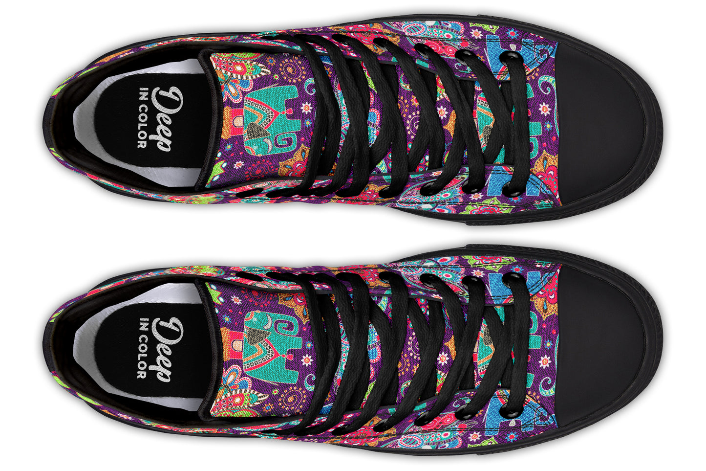 Ornamental Elephant Hightops