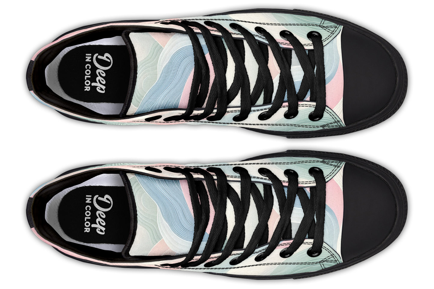 Pastel Clouds High Tops