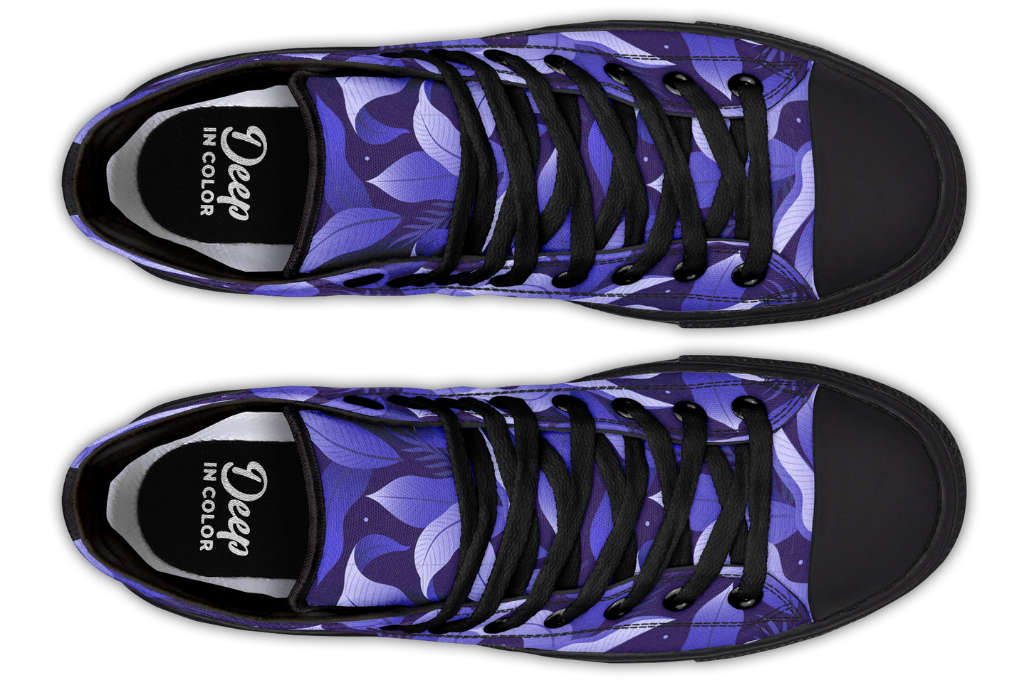Purple Leaves Hightops