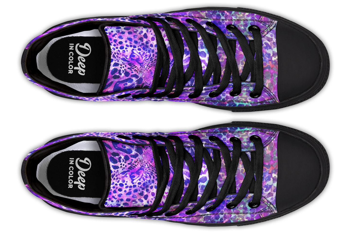 Purple Leopard Hightops