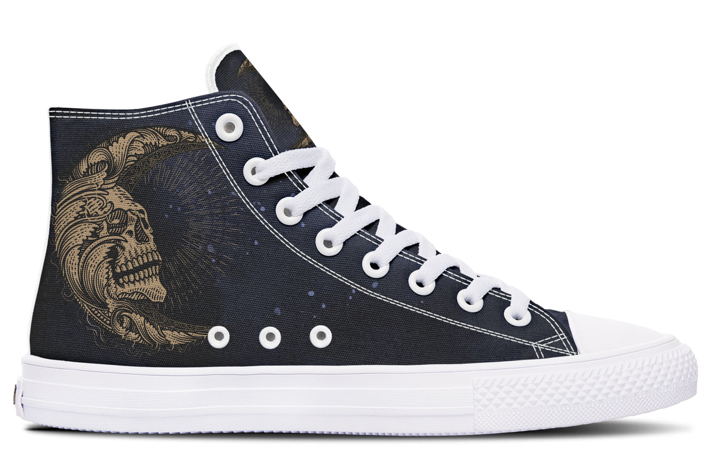 Skull Sun And Moon Hightops