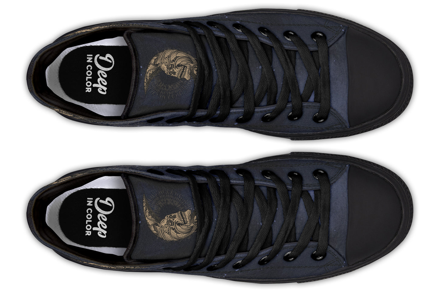 Skull Sun And Moon Hightops