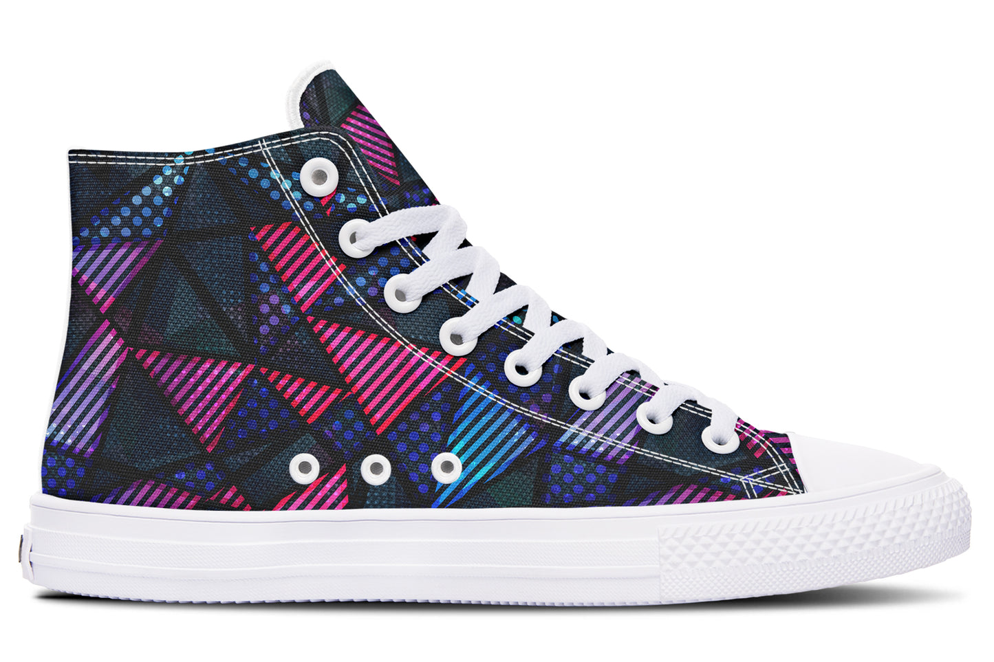 Spectrum Color Triangle Hightops
