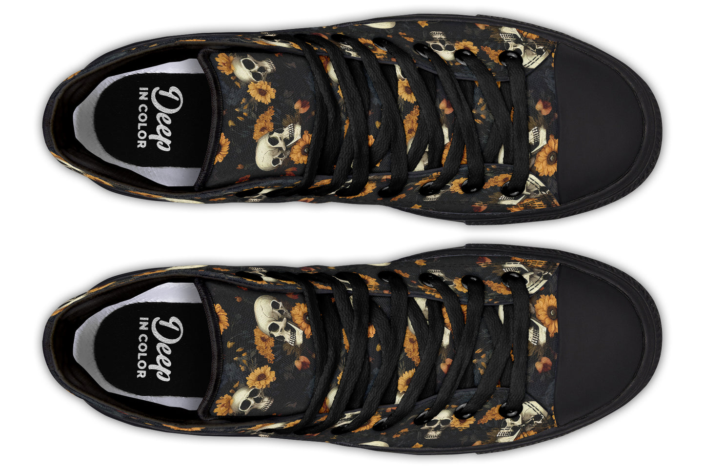 Sunflower Skull Hightops