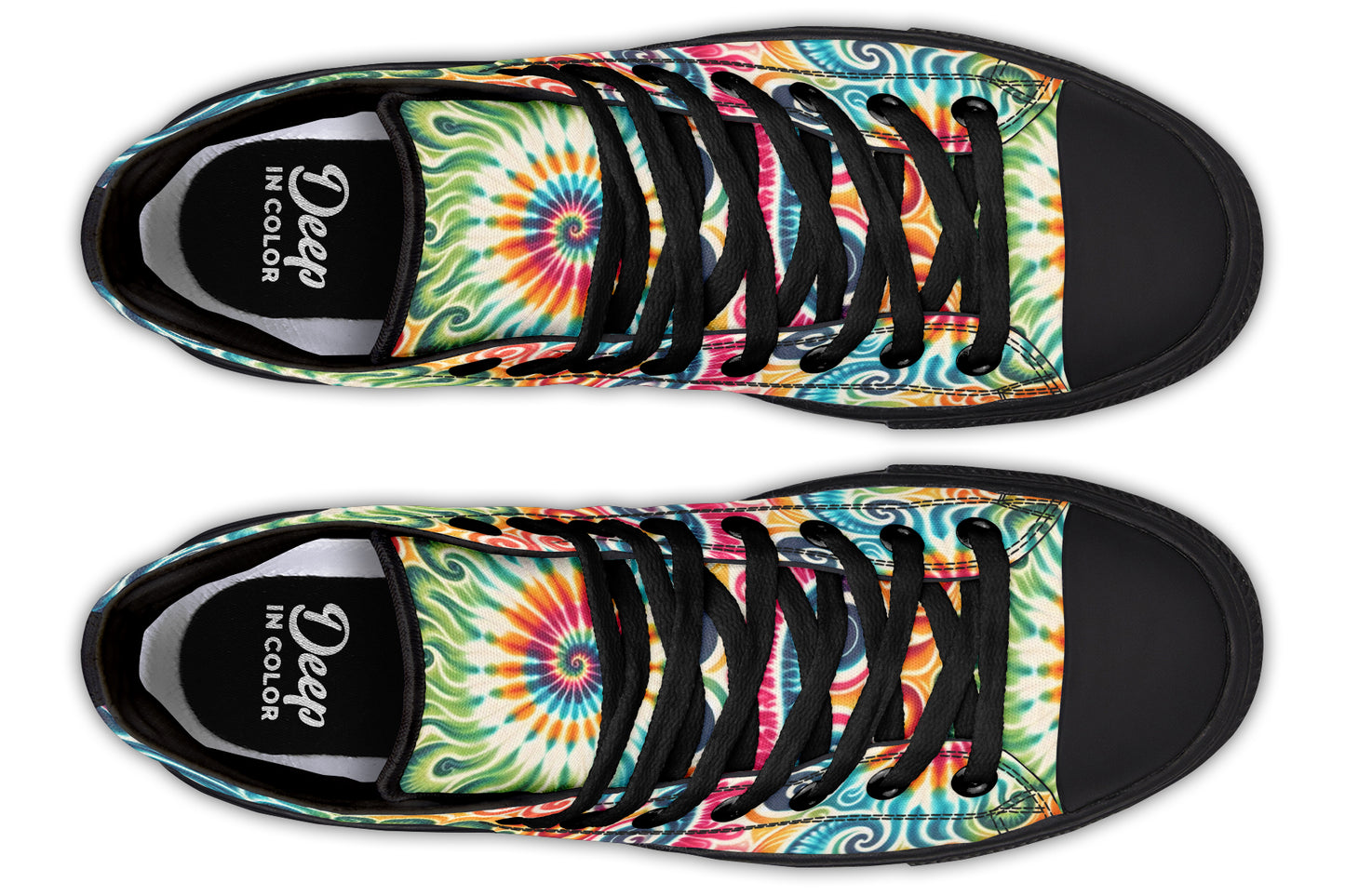 Swirl Tie Dye Hightops