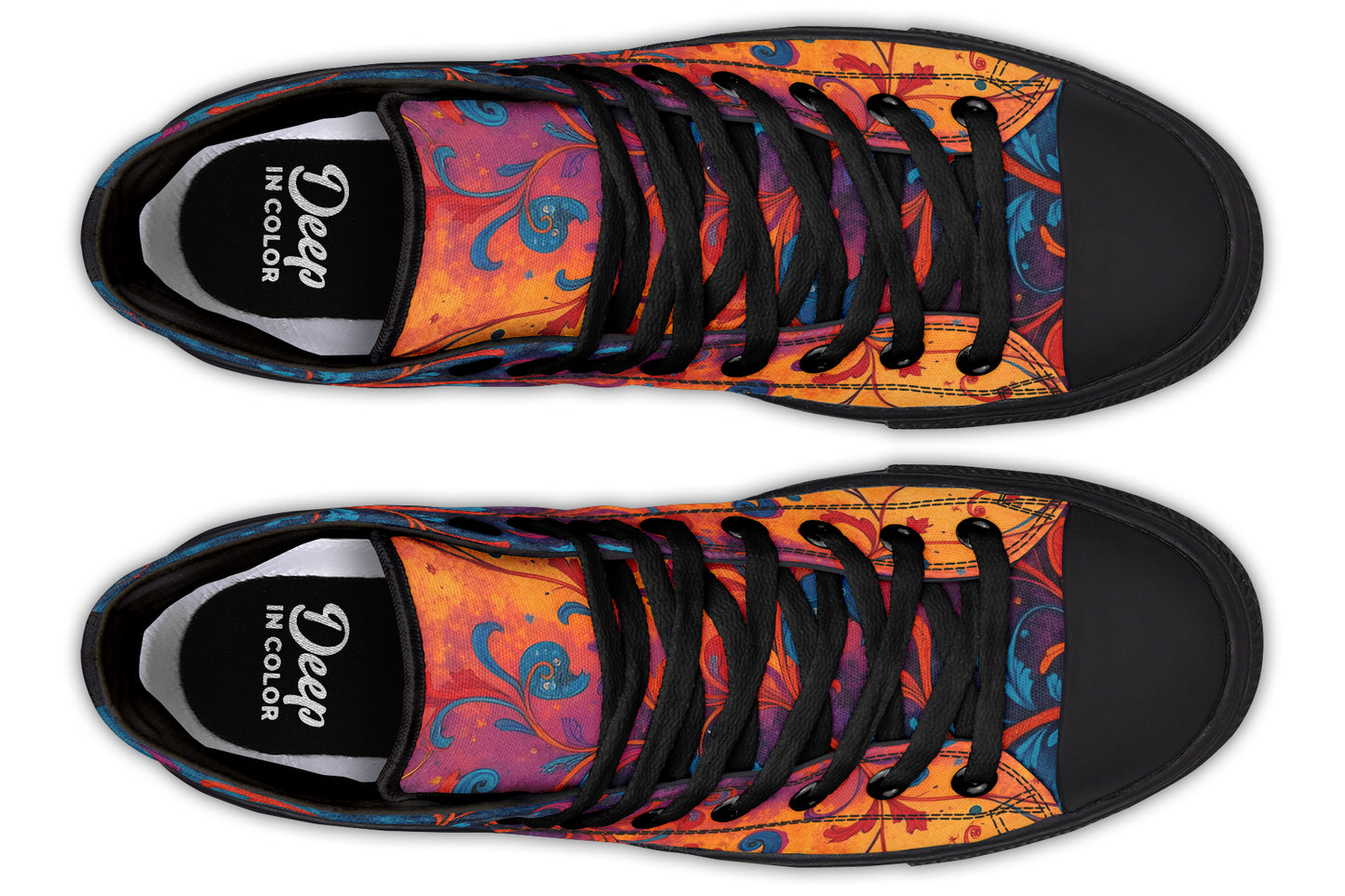 Swirly Leaves Hightops