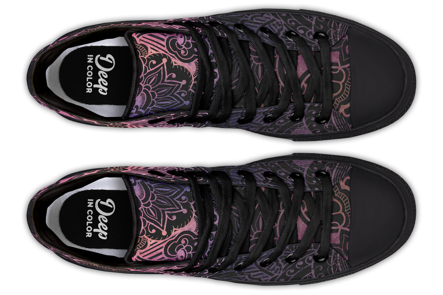 Tie Dye Floral Paisley Hightops