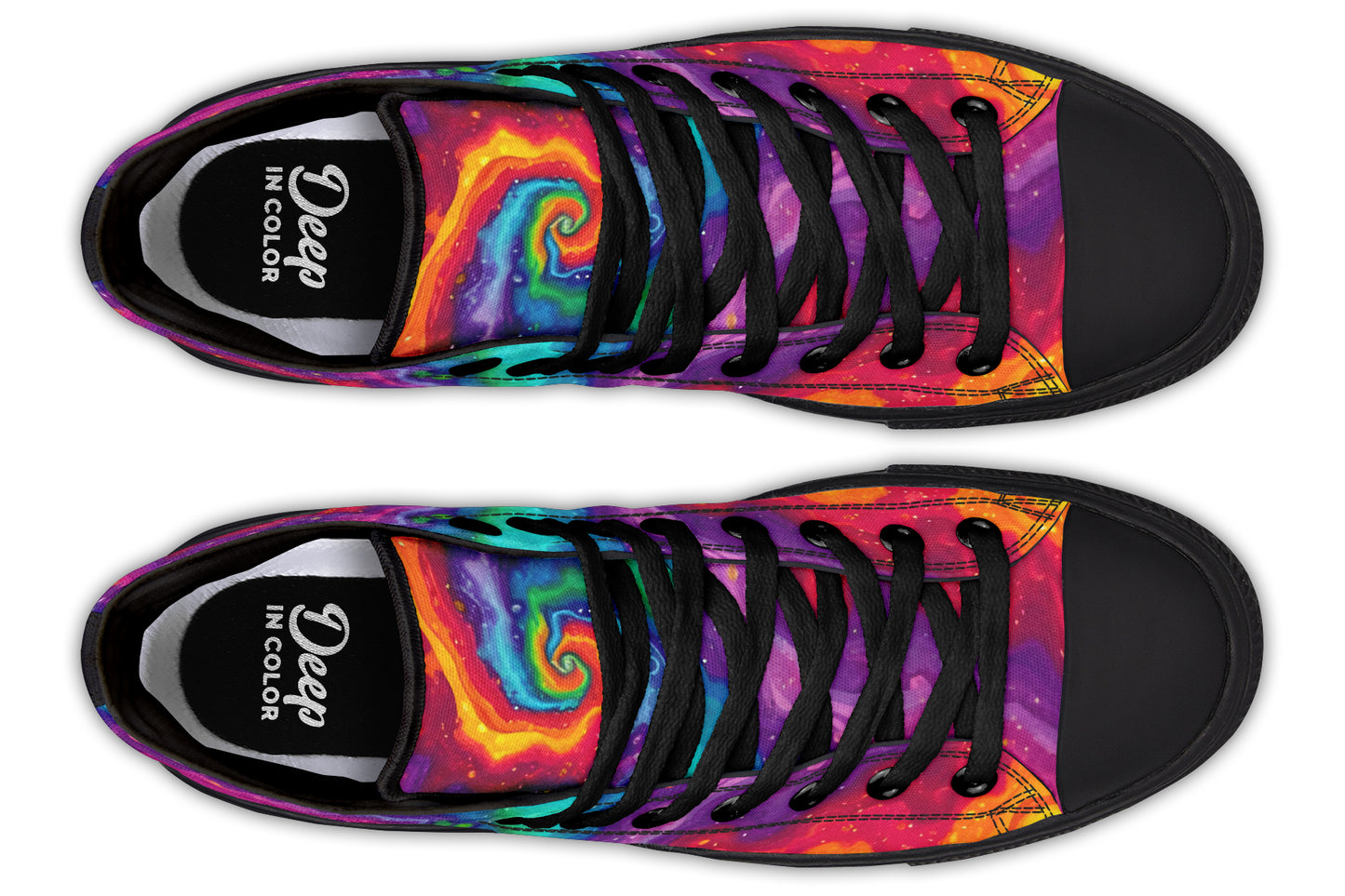 Tie Dye Space Hightops