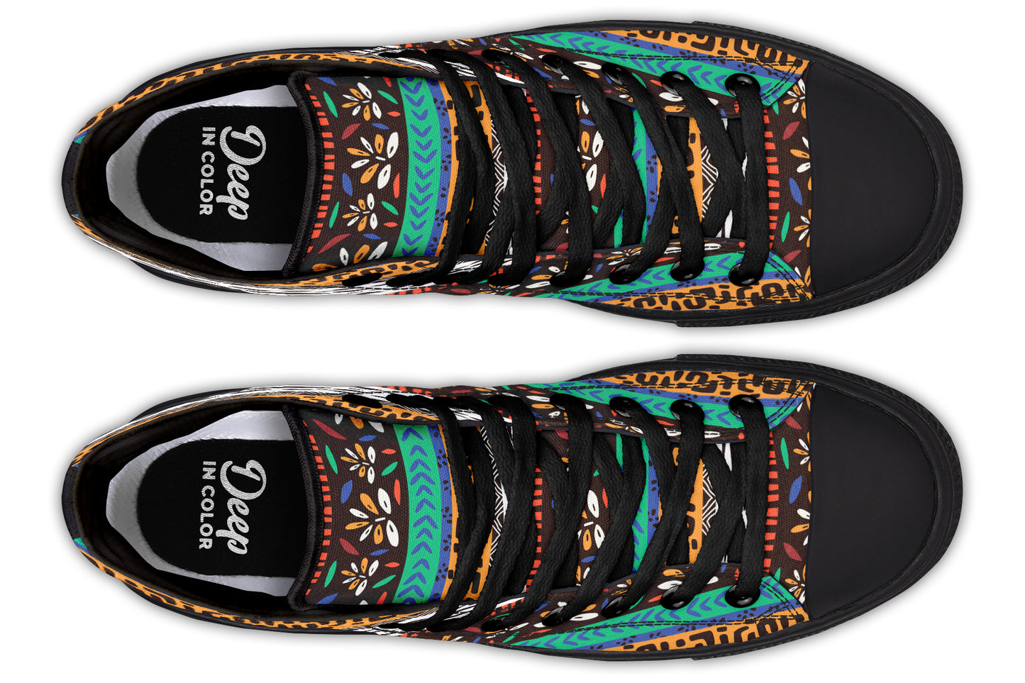 Tropical African Pattern Hightops
