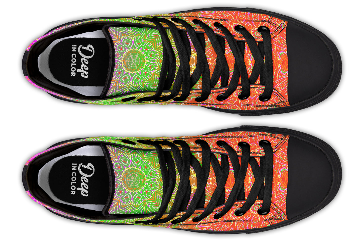Vibrant Mandala Hightops