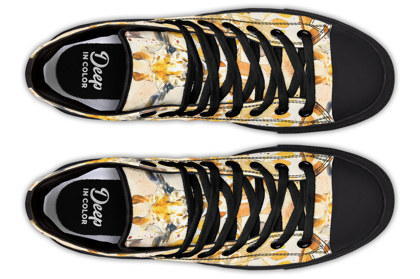 Water Color Giraffe Hightops