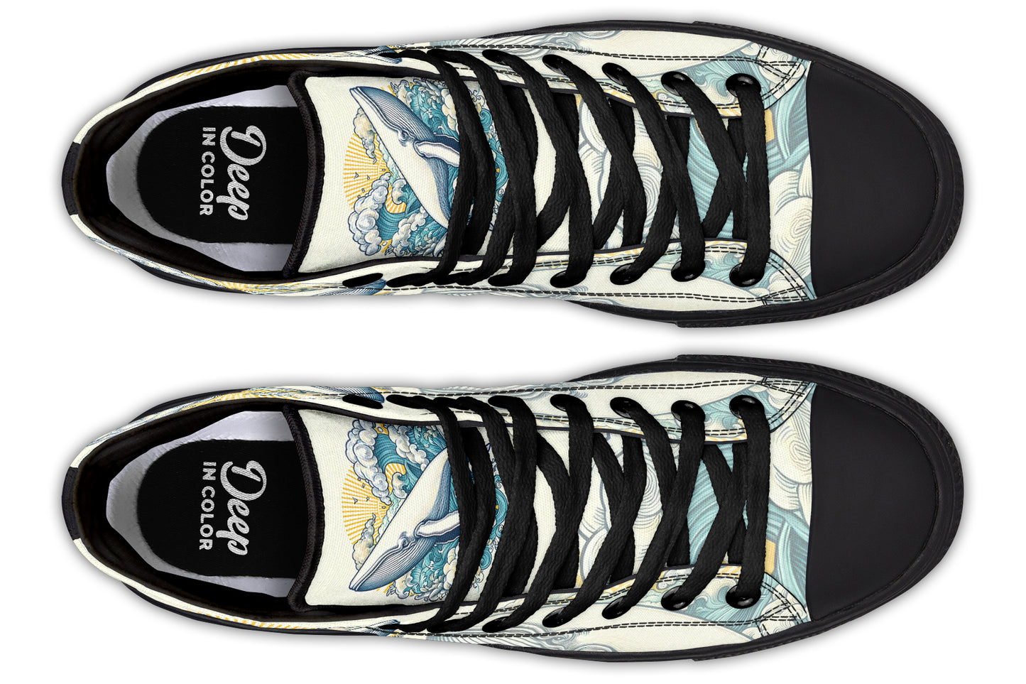 Wave Whale Hightops